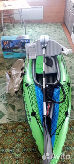 Байдарка intex challenger k1