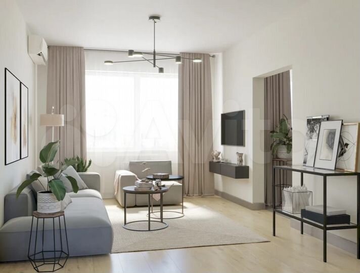 2-к. квартира, 53 м², 9/25 эт.