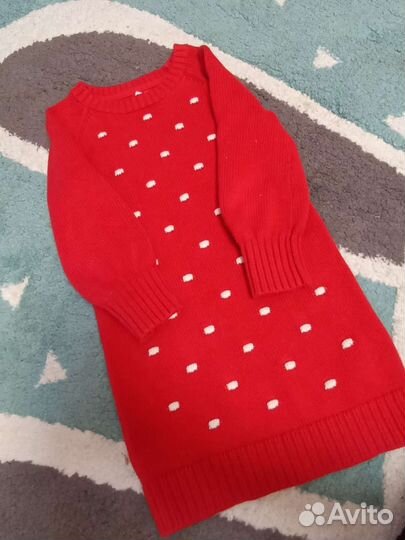 Платье теплое