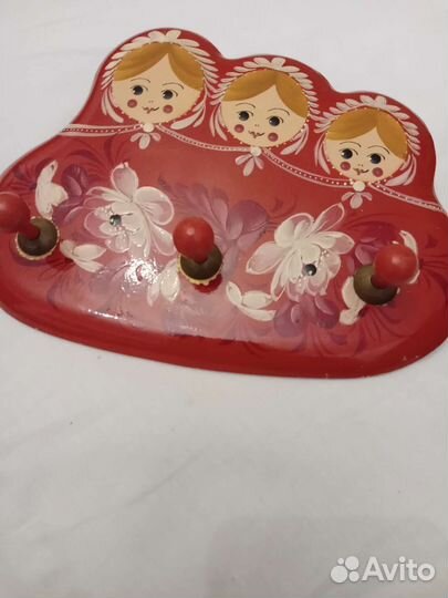 Вешалка СССР три матрёшки