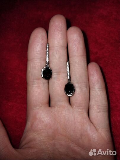 Серебряные серьги