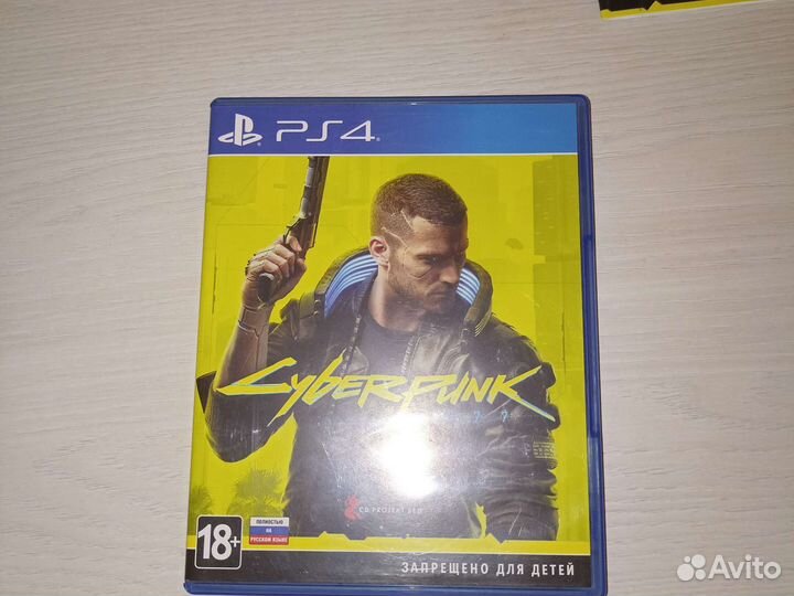 Cyberpunk2077 PS4(наклейки и открытки отсутствуют)