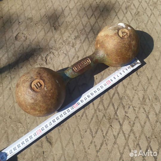 Гантели СССР 1,3,4,5,6,8,10 кг