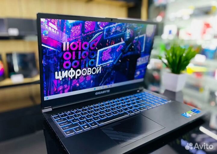 Игровой ноутбук intel Core i5-12/RTX4050/DDR4-8Gb