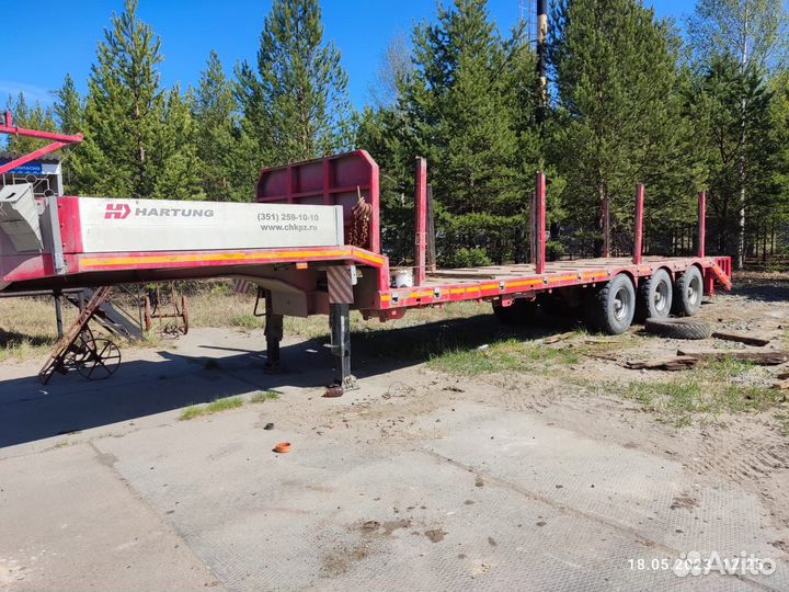 Полуприцеп трал (тяжеловоз) HARTUNG 943100, 2019