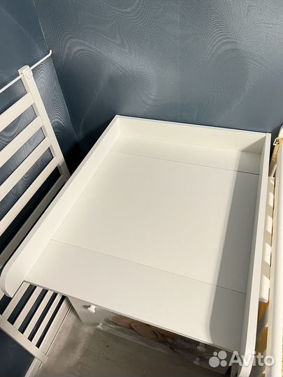 Пеленальная доска-рамка на комод