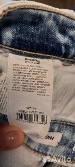 Джинсы женские denim 34 размер