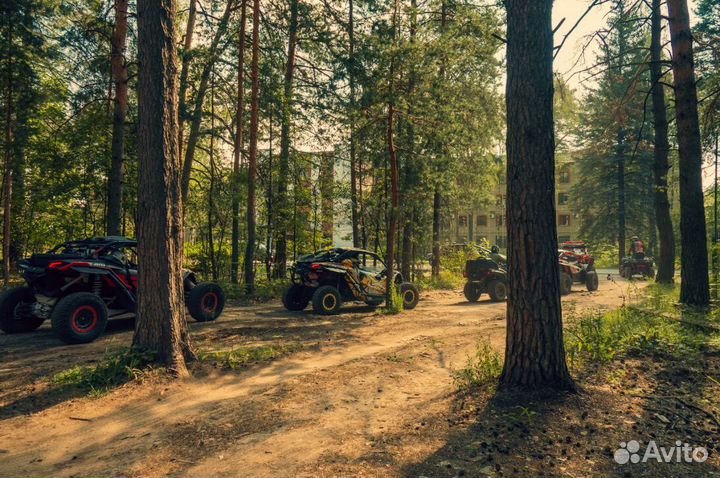 Тур на квадроциклах багги в Мещеру Два Гуся