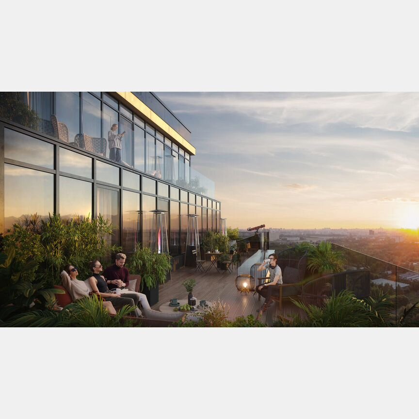 2-к. апартаменты, 61,5 м², 9/20 эт.