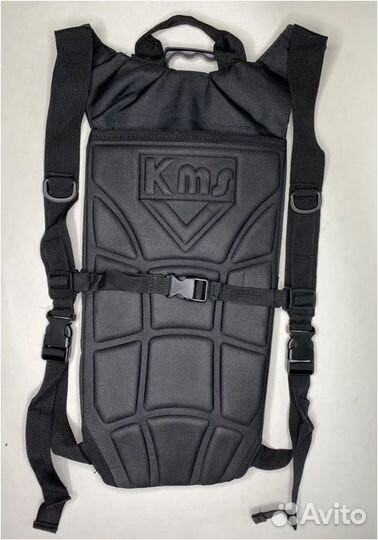 Рюкзак с гидратором тактический черный 3л