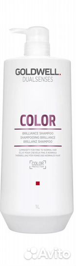 1 л новый шампунь goldwell color brilliance