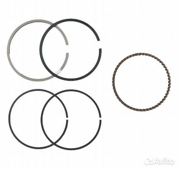 Кольца поршневые 4Т 70см3 139QMB, Дельта/Альфа