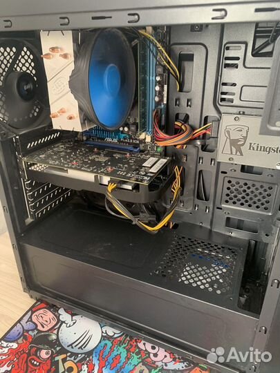Игровой компьютер в сборе