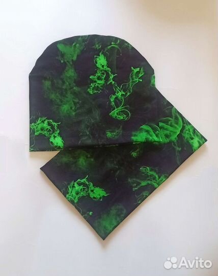 Комплект шапка и снуд