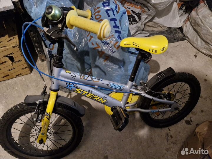 Детский велосипед stern 16 Robot