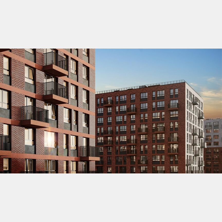 2-к. квартира, 56,1 м², 4/11 эт.