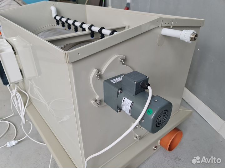 Барабанный фильтр на 100 кубов для узв (l6y1)