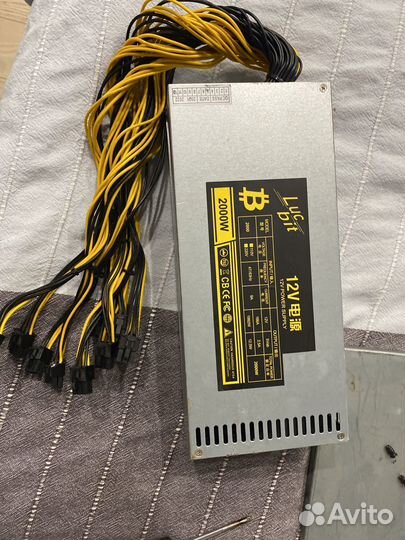 Блок питания 2000w 12v