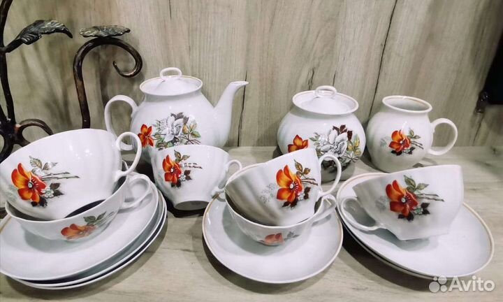 Сервиз чайный винтаж