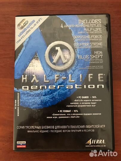 Half-life generation dvd-box пк