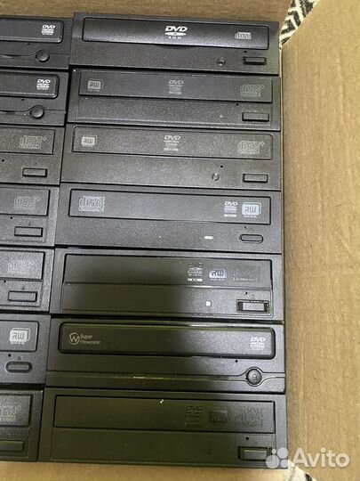 Дисководы HP Sony H-L dvd 100 шт