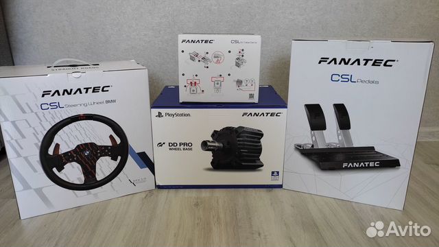 Комплект Fanatec DD Pro 8nm + BMW объявление продам