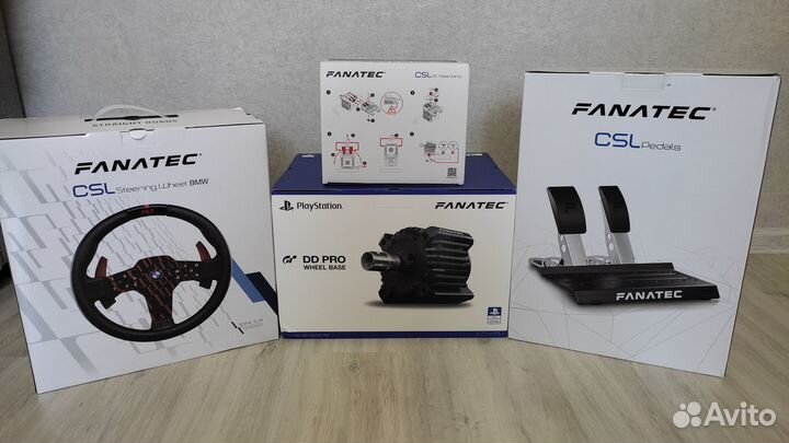 Комплект Fanatec DD Pro 8nm + BMW