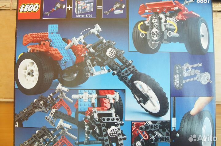 Культовый Lego Technic 8857 (1993) сост нового