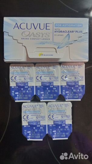 Контактные линзы Acuvue Oasys for astigmatism