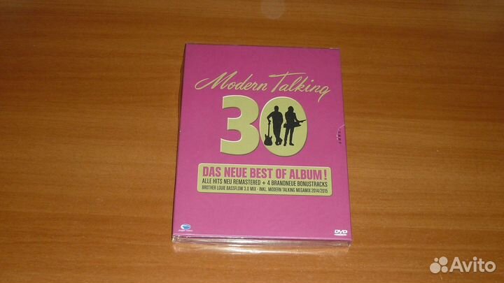 DVD и CD диски новые Modern Talking