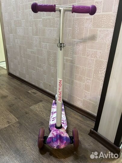 Самокат трехколесный бу