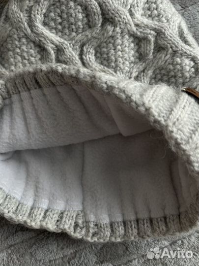 Шапка и снуд для девочки 50-52