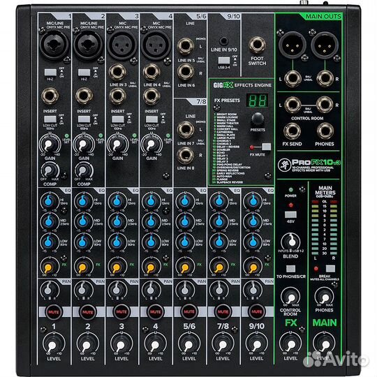 Микшерный пульт mackie ProFX10v3