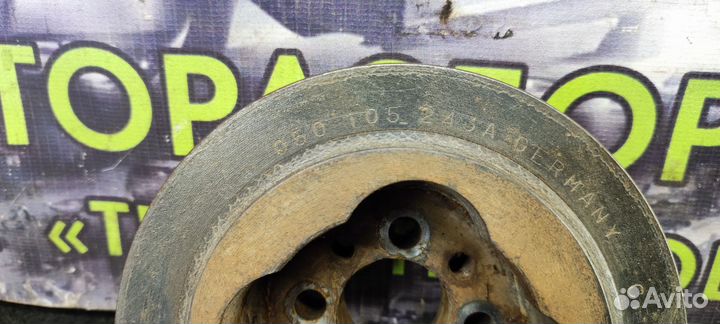 Шкив демпферный коленвала Audi 80 B4