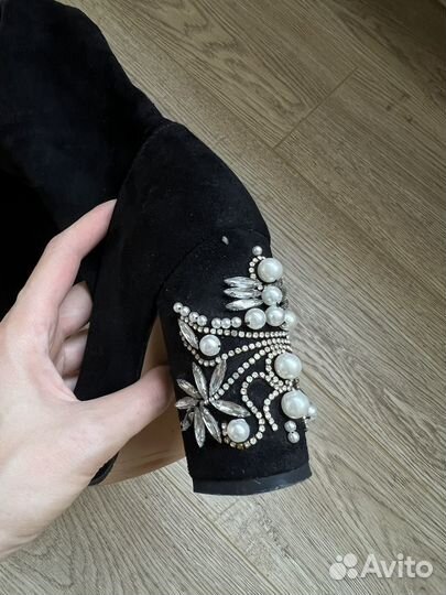 Сапоги ботфорты 39 размер