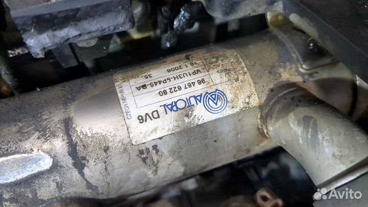 Двигатель Peugeot Partner 9HX 1.6 Дизель, 2006