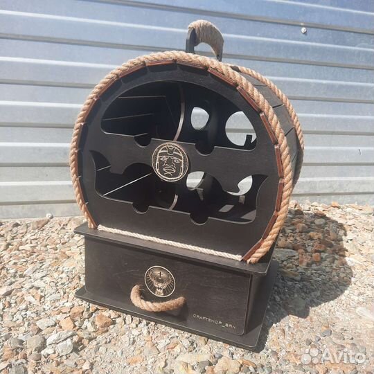 Мини бар бочка