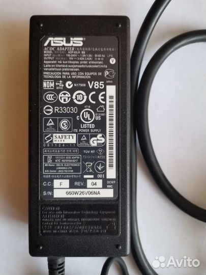 Блоки питания зарядки для ноутбуков