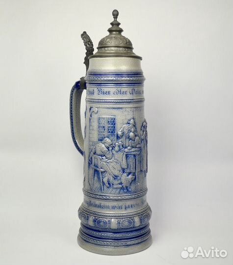 Антикварная пивная кружка 3 литра