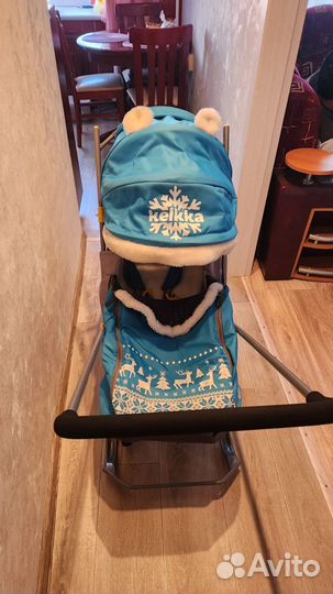 Детские санки коляска бу