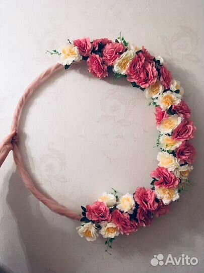 Обруч декоративный, свадебный декор