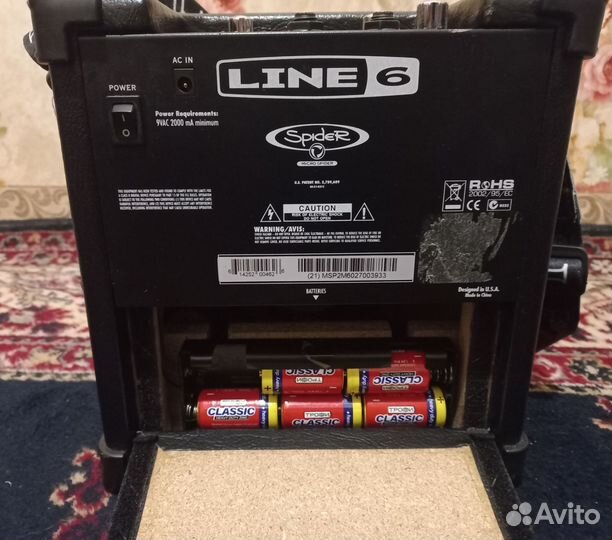 Комбоусилитель Line 6 micro spider