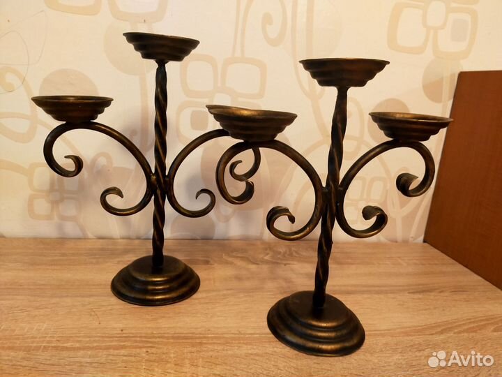 Подсвечники, канделябры