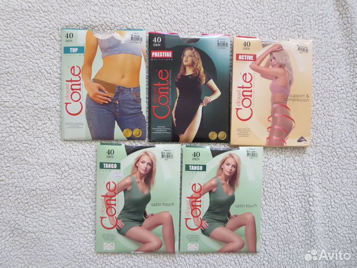 Колготки Conte 40 DEN, разм. 2-S