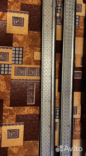 Подножки на пороги на volkswagen Touareg 1 2008г