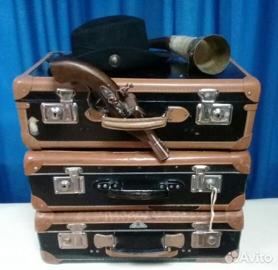 Чемодан для аксессуаров винтаж ретро