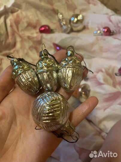 Елочные игрушки СССР