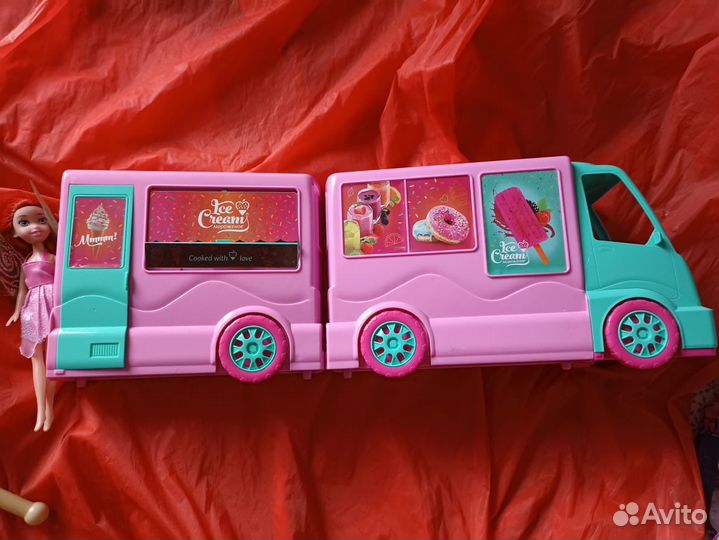 Игрушка автобус машина музыкальная для девочек