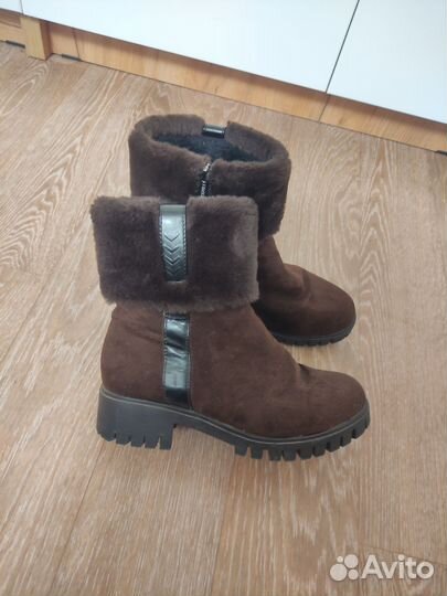 Полусапоги женские зимние 38