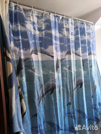 Штора для ванной